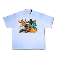 Grape Ice Welcome Fall With Crow Urban Heavy Tee - LillyAllenDesigns