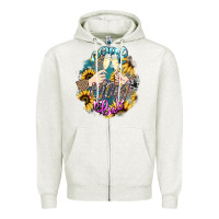 Oatmeal Heather Cool mom club mother's day Zipper Hoodie - HowdyJamesFarm