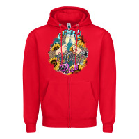 Red Cool mom club mother's day Zipper Hoodie - HowdyJamesFarm