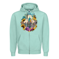 Seafoam Cool mom club mother's day Zipper Hoodie - HowdyJamesFarm