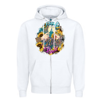 White Cool mom club mother's day Zipper Hoodie - HowdyJamesFarm