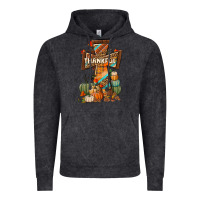 Vintage Black thankful fall cross Vintage Hoodie - BundleAndBundleShop