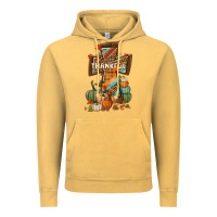 Vintage Mustard thankful fall cross Vintage Hoodie - BundleAndBundleShop
