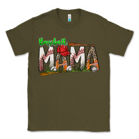 Army Green baseball mama Classic Tee - SublimationCraftShop