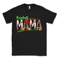 Black baseball mama Classic Tee - SublimationCraftShop