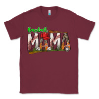 Burgundy baseball mama Classic Tee - SublimationCraftShop