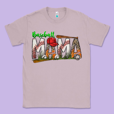 Baseball Mama Classic Tee Designed By Sublimationcraftshop