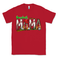 Red baseball mama Classic Tee - SublimationCraftShop