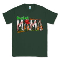Sports Green baseball mama Classic Tee - SublimationCraftShop