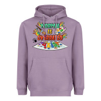 Lavender Normal Is Overrated Heavyweight Hoodie - FaDigitalArtStudio