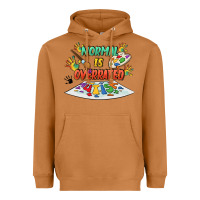 Meerkat Normal Is Overrated Heavyweight Hoodie - FaDigitalArtStudio
