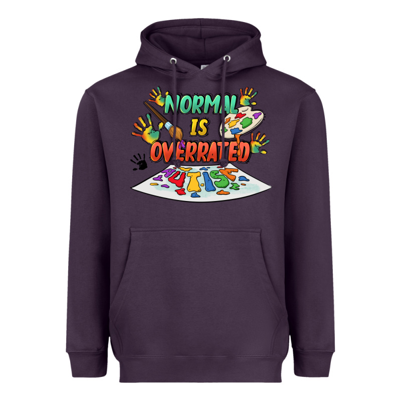 Normal Is Overrated Heavyweight Hoodie by FaDigitalArtStudio | Teevron