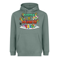 Sage Normal Is Overrated Heavyweight Hoodie - FaDigitalArtStudio