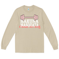 Mushroom Hakuna Masquata It Means Nice Booty Long Sleeve Tee - Bettercallsaul
