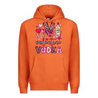 Carrot v is for vodka Premium Hoodie - OliviaCreatesArt