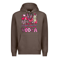 Coffee v is for vodka Premium Hoodie - OliviaCreatesArt