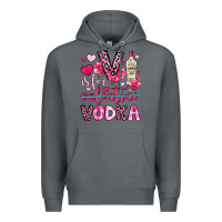 Rock v is for vodka Premium Hoodie - OliviaCreatesArt