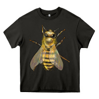 Asphalt Bee Heavy Core Tee - LillyAllenDesigns