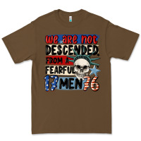 Cacao we are not descended from a fearful me Premium Tee - MaliasSmallBusiness