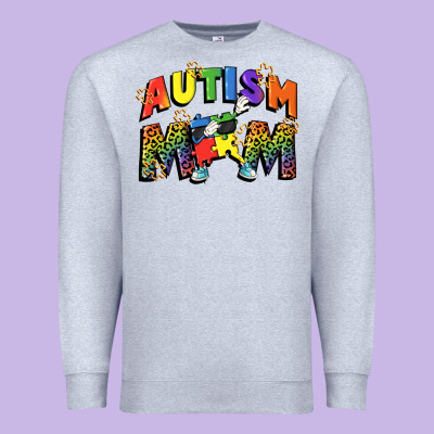 Autism Mom Premium Sweatshirt Designed By Fadigitalartstudio
