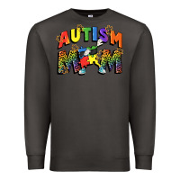 Smoke Autism mom Premium Sweatshirt - FaDigitalArtStudio