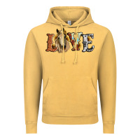 Vintage Mustard love horse sunflower Vintage Hoodie - RanaPortraitStore
