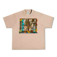 Burro White Tailed Buck Fall Urban Heavy Tee - LillyAllenDesigns