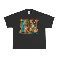 Pigment Black White Tailed Buck Fall Urban Heavy Tee - LillyAllenDesigns