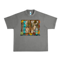 Tornado White Tailed Buck Fall Urban Heavy Tee - LillyAllenDesigns