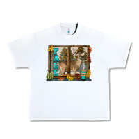 White White Tailed Buck Fall Urban Heavy Tee - LillyAllenDesigns