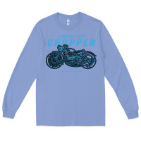 Colony Blue American Chopper Long Sleeve Tee - Bettercallsaul