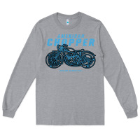 Heather Grey American Chopper Long Sleeve Tee - Bettercallsaul