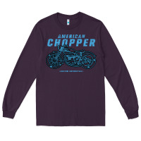 Plum American Chopper Long Sleeve Tee - Bettercallsaul