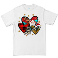 White heart  wood slice ornament Premium Tee - JahusDesignShop