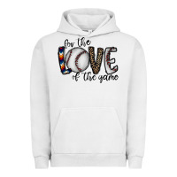 Pigment Lunar Rock for the love of the game baseball Urban Hoodie - CowhideDigitalArt