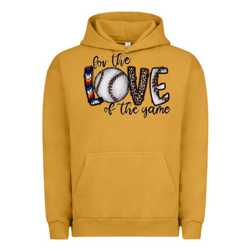 For The Love Of The Game Baseball Urban Hoodie by CowhideDigitalArt | Teevron