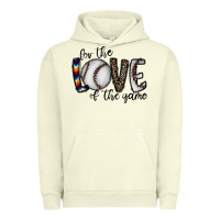 Pigment Pistachio for the love of the game baseball Urban Hoodie - CowhideDigitalArt