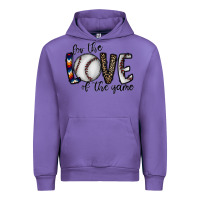 Tulip for the love of the game baseball Urban Hoodie - CowhideDigitalArt