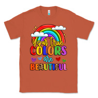 Copper name vibrant positivity rainbow art Classic Tee - LillyAllenDesigns