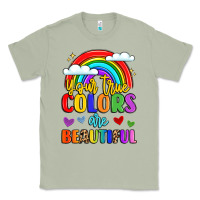 Matcha name vibrant positivity rainbow art Classic Tee - LillyAllenDesigns