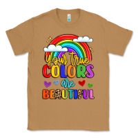 Name Vibrant Positivity Rainbow Art Classic Tee | Teevron