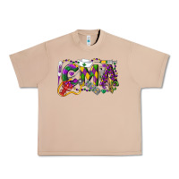 Burro CMA Certified Medical Assistant Mardi Gras Urban Heavy Tee - LillyAllenDesigns