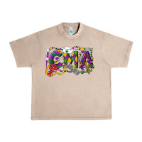 French Oak CMA Certified Medical Assistant Mardi Gras Urban Heavy Tee - LillyAllenDesigns