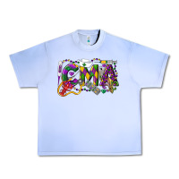 Grape Ice CMA Certified Medical Assistant Mardi Gras Urban Heavy Tee - LillyAllenDesigns