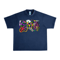 Navy CMA Certified Medical Assistant Mardi Gras Urban Heavy Tee - LillyAllenDesigns