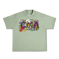 Oil Green CMA Certified Medical Assistant Mardi Gras Urban Heavy Tee - LillyAllenDesigns
