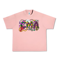 Salmon CMA Certified Medical Assistant Mardi Gras Urban Heavy Tee - LillyAllenDesigns