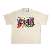 Sandshell CMA Certified Medical Assistant Mardi Gras Urban Heavy Tee - LillyAllenDesigns