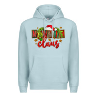 Blue Mist christmas nonnie claus Premium Hoodie - FaDigitalArtStudio