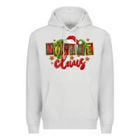 Dove Grey christmas nonnie claus Premium Hoodie - FaDigitalArtStudio